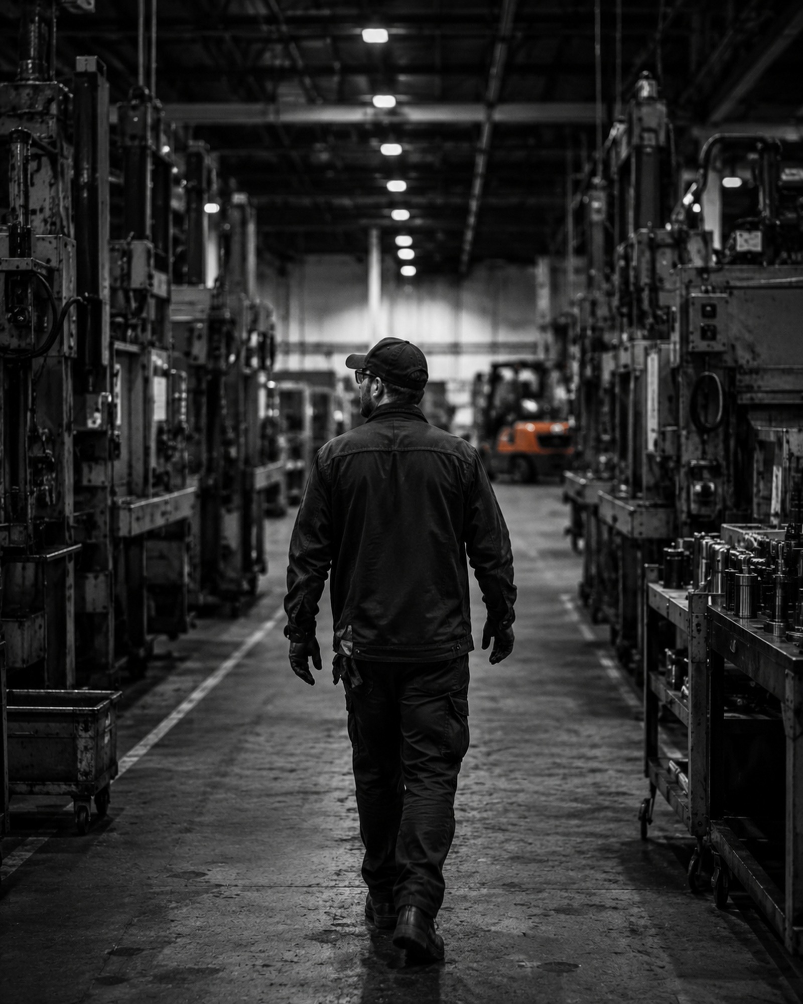 Industrial / Manufacturing tradesperson at work